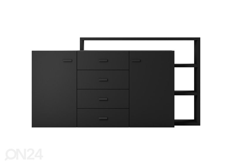 Lipasto musta kuvasuurennos