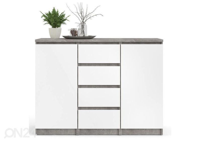 Lipasto Naia valkoinen/ betoninharmaa kuvasuurennos