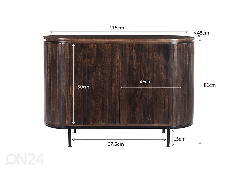 Lipasto Noor 115 cm kuvasuurennos