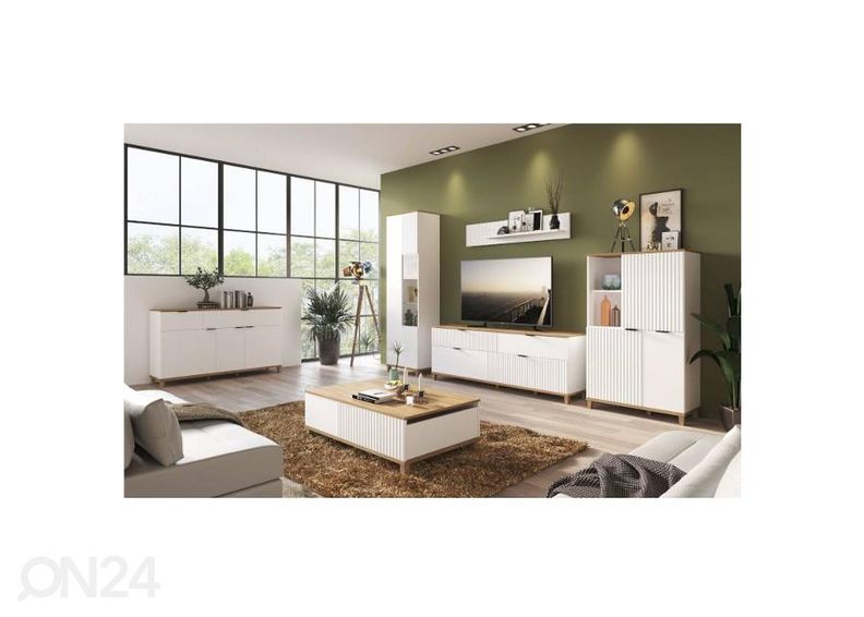 Lipasto Plissee, valkoinen/ grandson kuvasuurennos