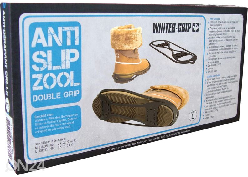 Liukuesteet kenkiin Double Grip Winter-grip 41-46 kuvasuurennos