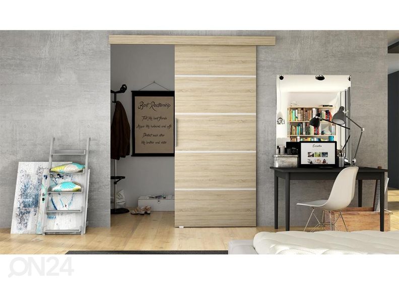 Liukuovi 77 cm kuvasuurennos