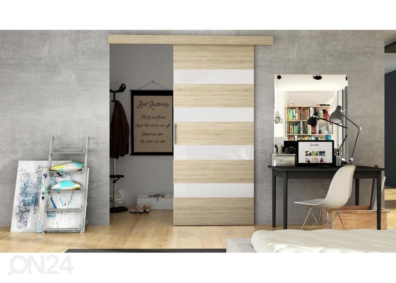 Liukuovi 77 cm kuvasuurennos