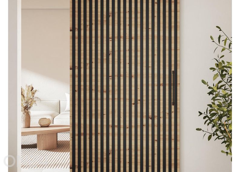 Liukuovi Tauricio 96 cm, hiljalleen sulkeutuva mekanismilla kuvasuurennos