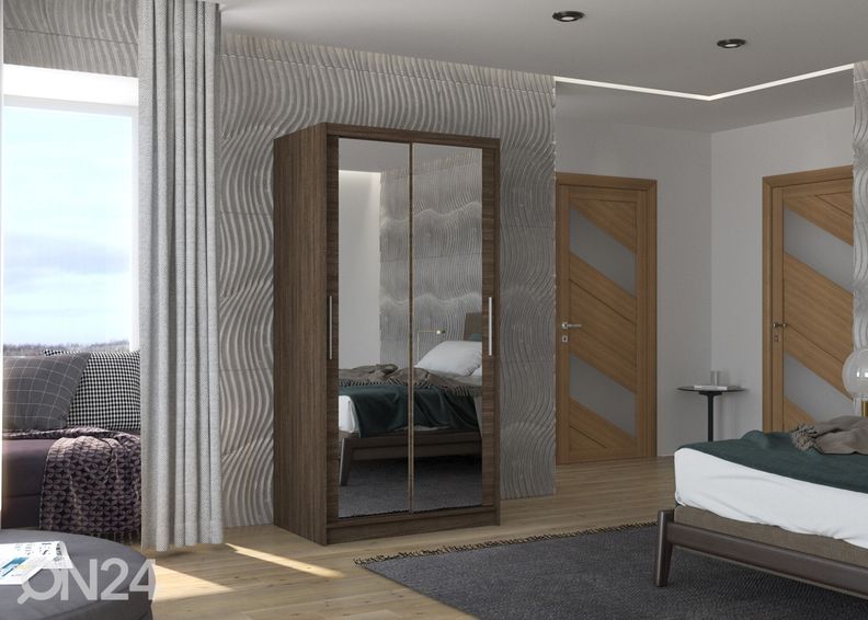 Liukuovikaappi 100 cm kuvasuurennos