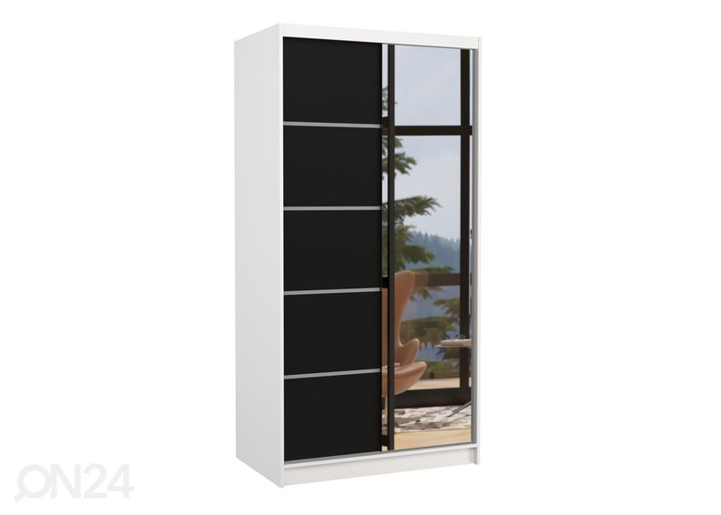 Liukuovikaappi 100 cm kuvasuurennos