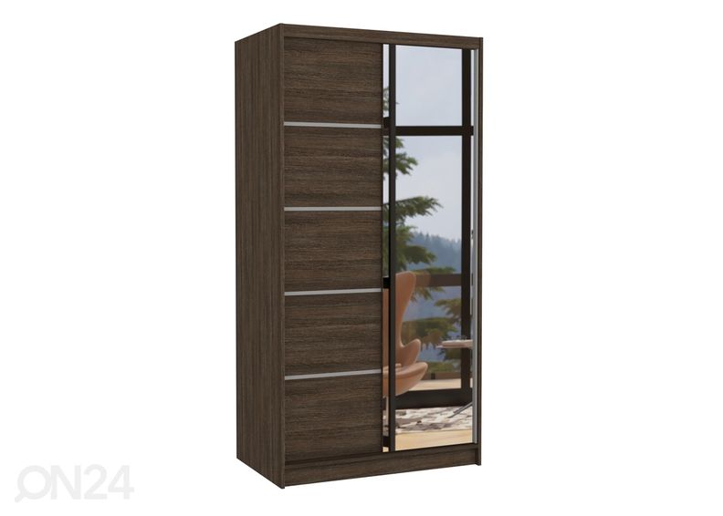 Liukuovikaappi 100 cm kuvasuurennos