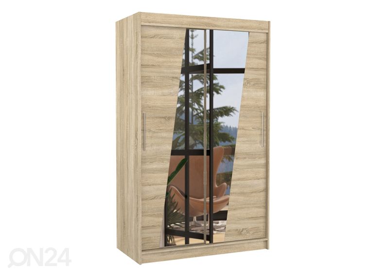 Liukuovikaappi 120 cm kuvasuurennos