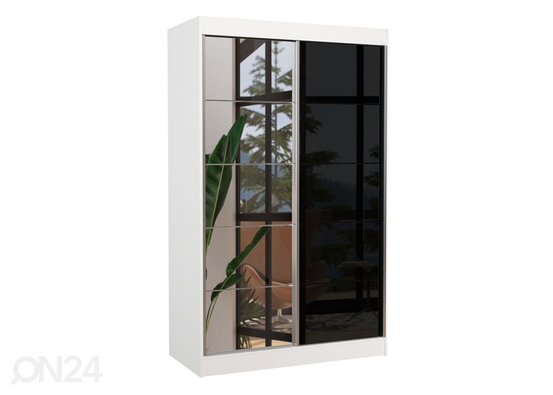 Liukuovikaappi 120 cm kuvasuurennos