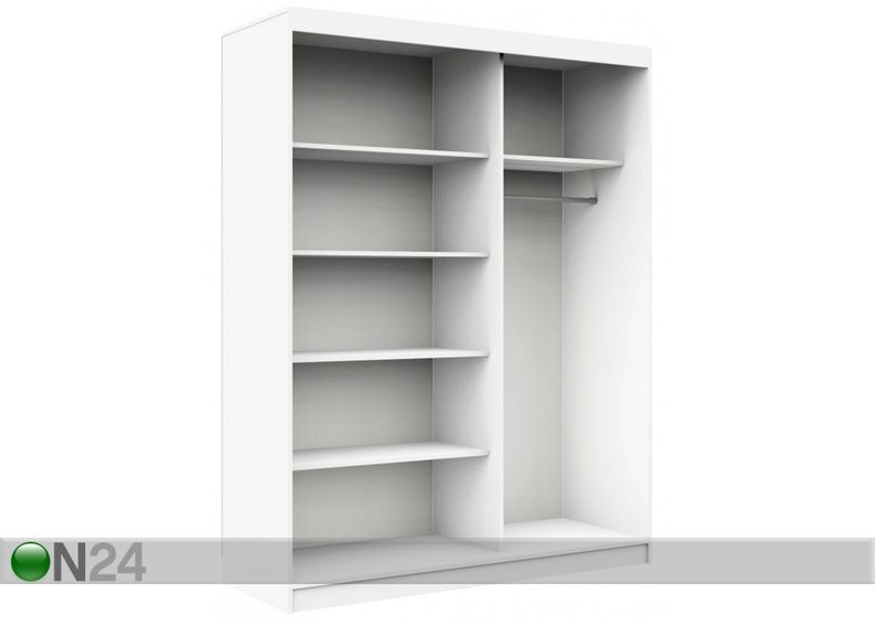 Liukuovikaappi 150 cm kuvasuurennos