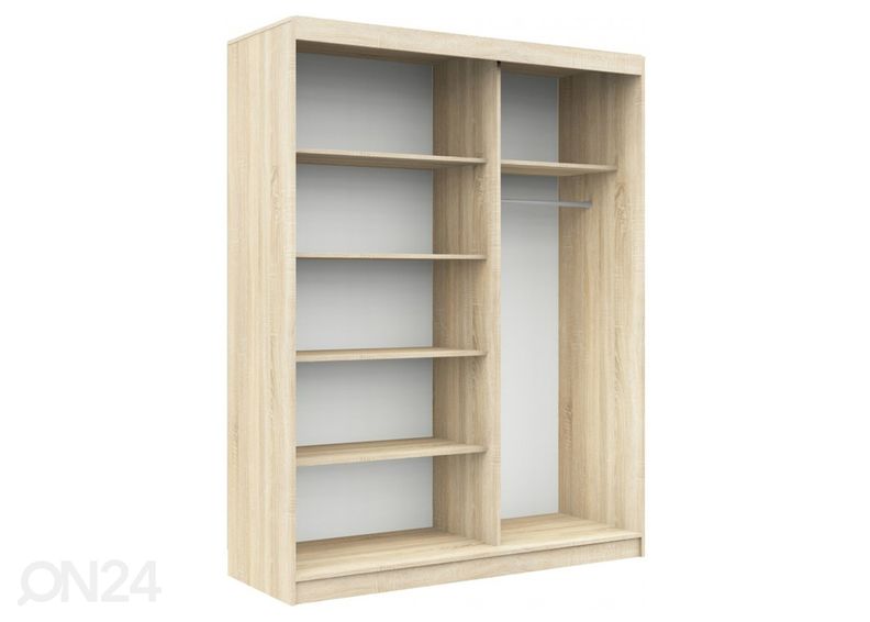 Liukuovikaappi 150 cm kuvasuurennos