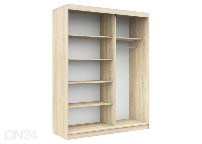 Liukuovikaappi 150 cm kuvasuurennos