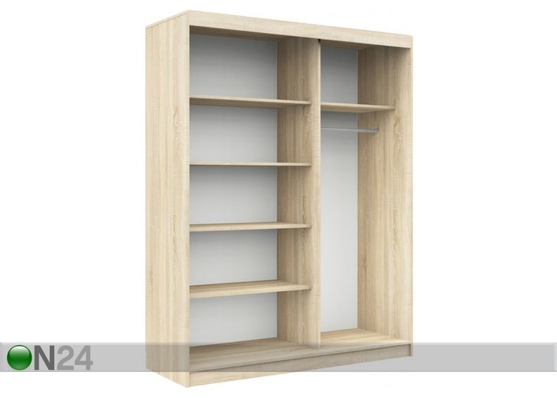 Liukuovikaappi 150 cm kuvasuurennos