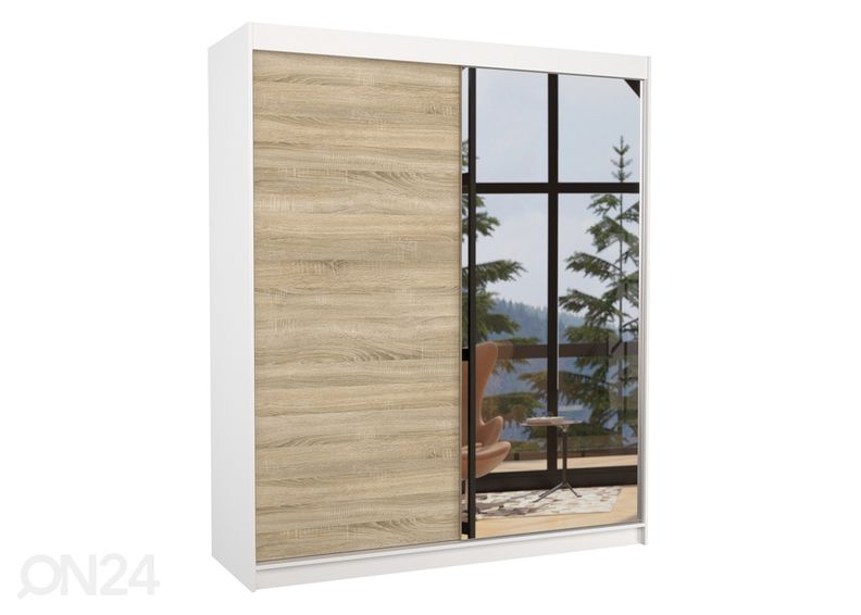 Liukuovikaappi 180 cm kuvasuurennos