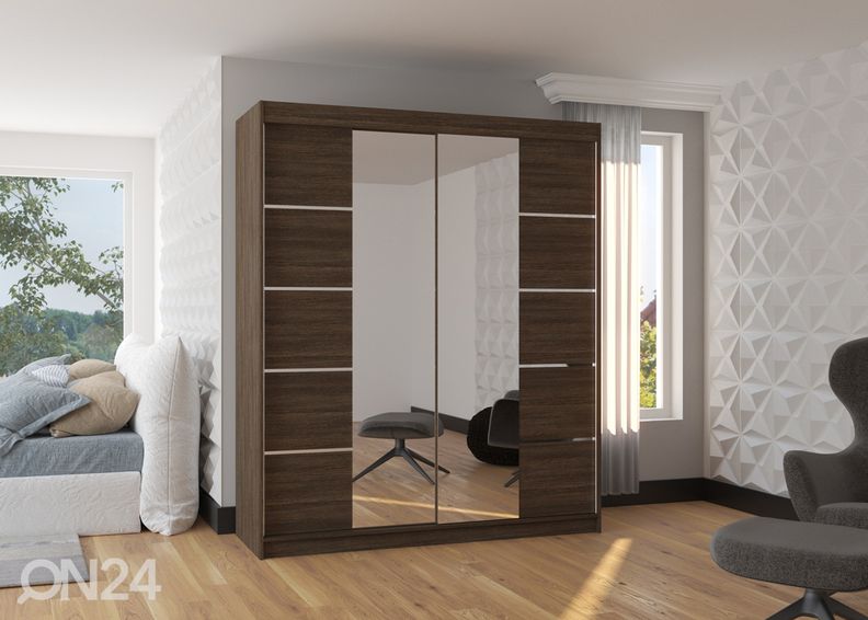 Liukuovikaappi 180 cm kuvasuurennos