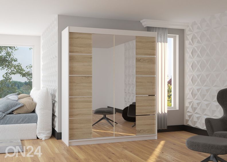 Liukuovikaappi 180 cm kuvasuurennos