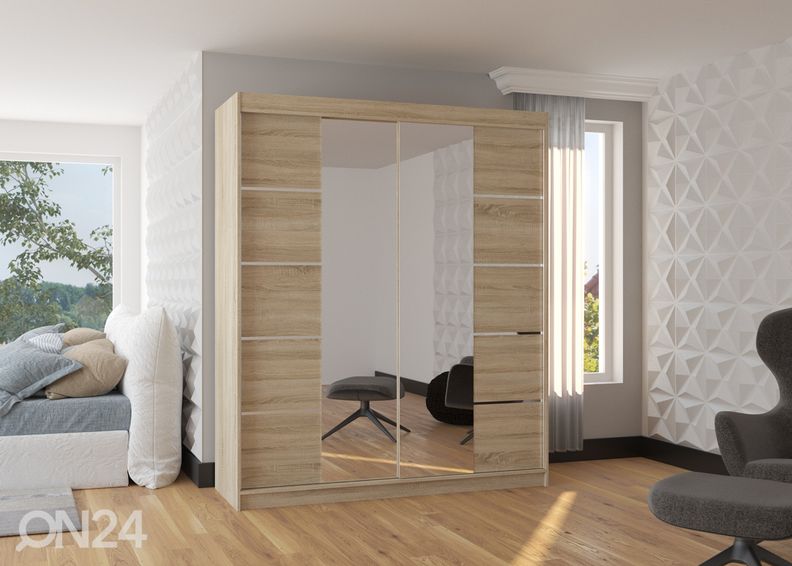 Liukuovikaappi 180 cm kuvasuurennos