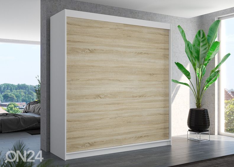 Liukuovikaappi 200 cm kuvasuurennos