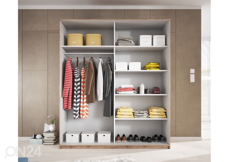 Liukuovikaappi 200 cm kuvasuurennos