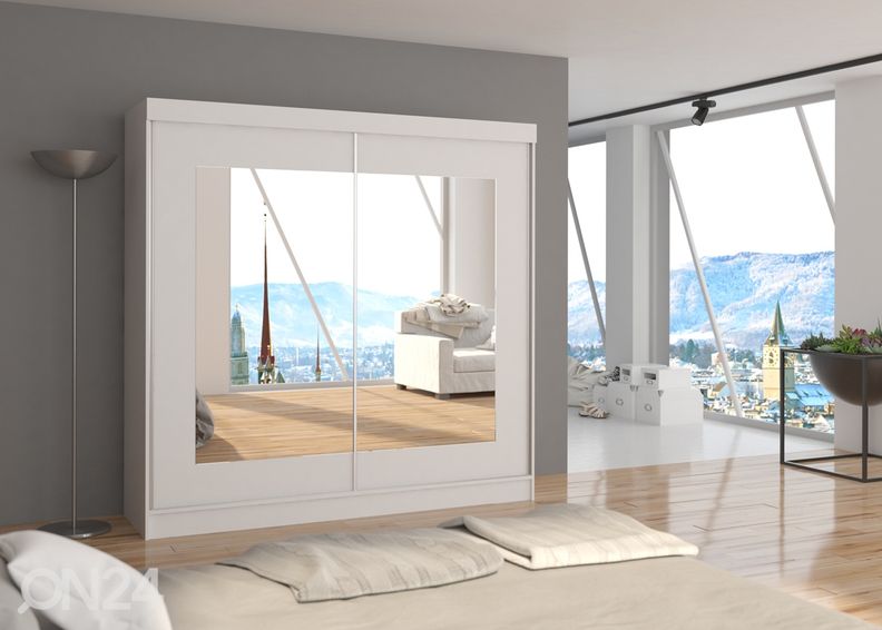 Liukuovikaappi 200 cm kuvasuurennos