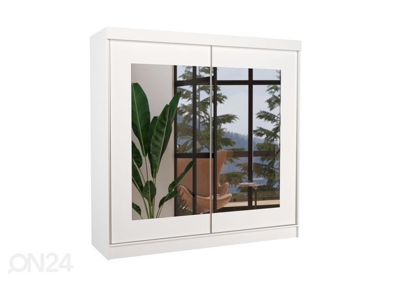 Liukuovikaappi 200 cm kuvasuurennos