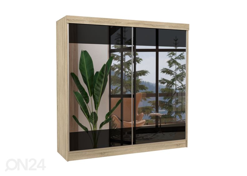 Liukuovikaappi 200 cm kuvasuurennos