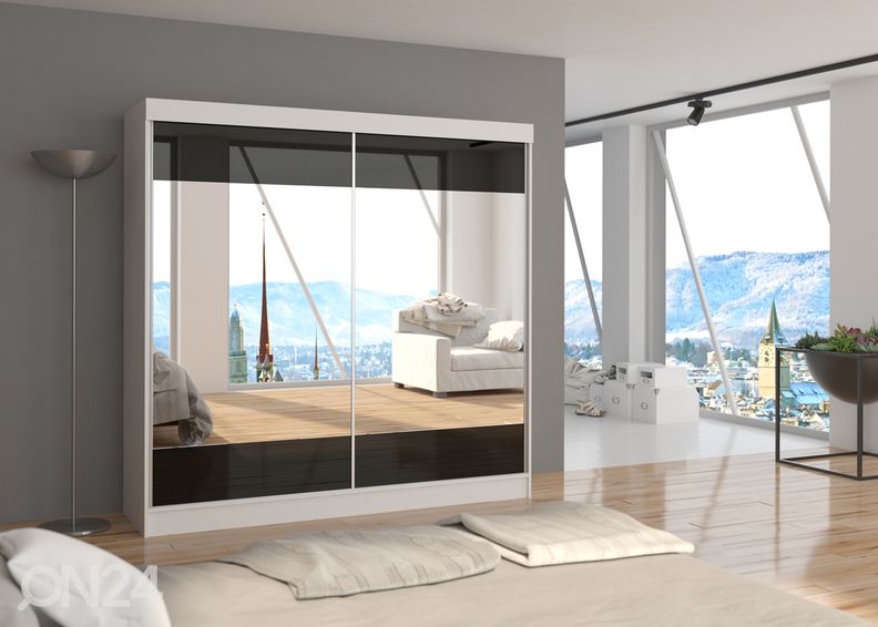 Liukuovikaappi 200 cm kuvasuurennos