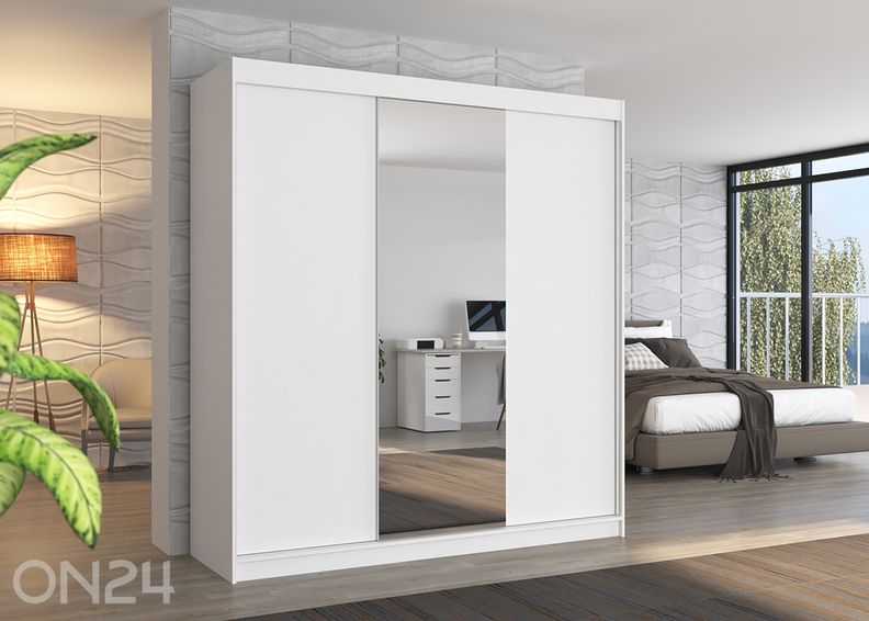 Liukuovikaappi 2000 cm kuvasuurennos