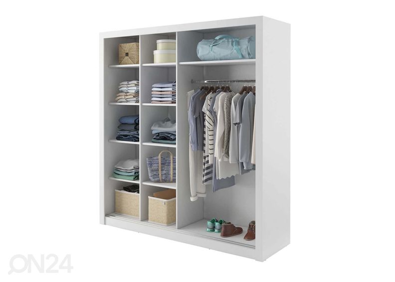 Liukuovikaappi 203 cm kuvasuurennos