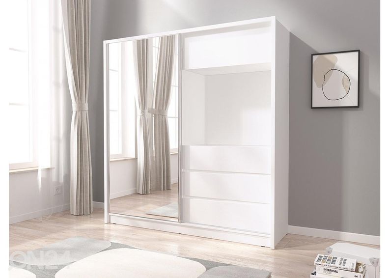 Liukuovikaappi 204 cm kuvasuurennos