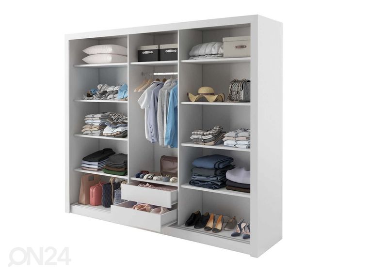 Liukuovikaappi 250 cm kuvasuurennos