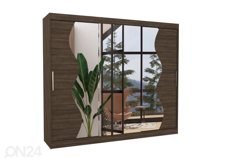 Liukuovikaappi 250 cm kuvasuurennos