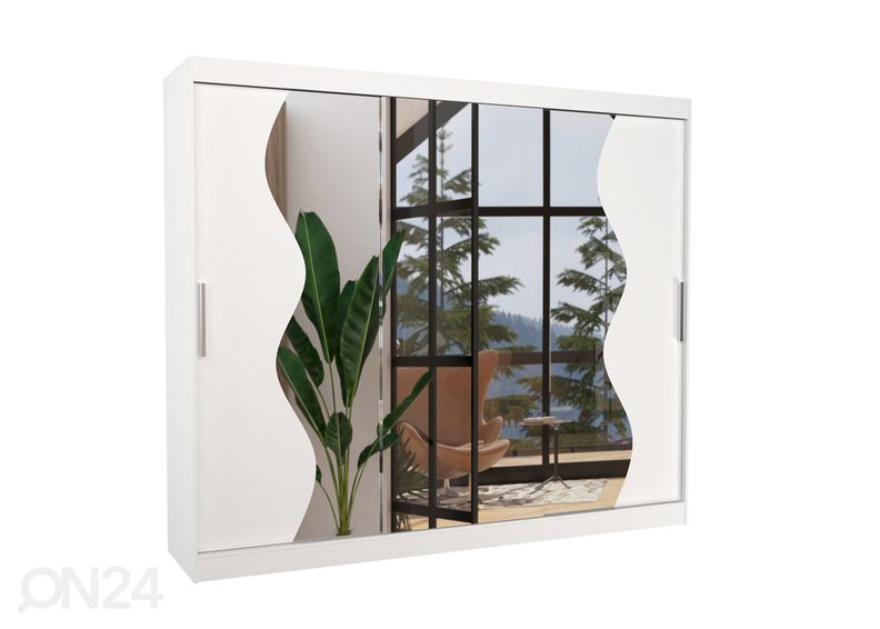 Liukuovikaappi 250 cm kuvasuurennos
