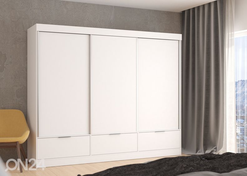 Liukuovikaappi 268 cm kuvasuurennos