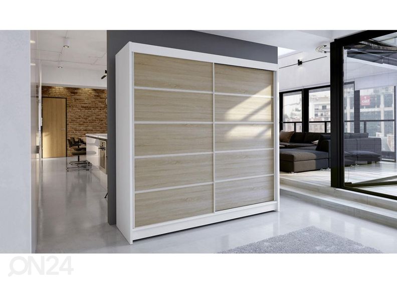 Liukuovikaappi kuvasuurennos