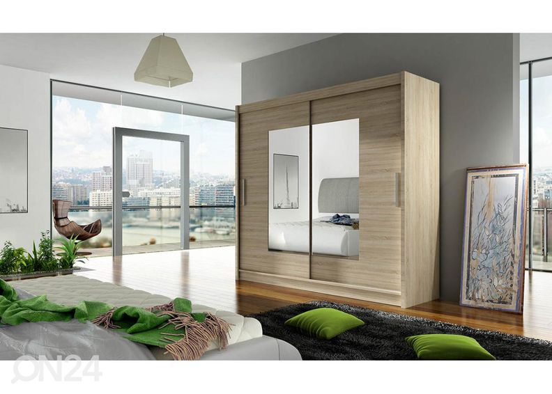 Liukuovikaappi kuvasuurennos