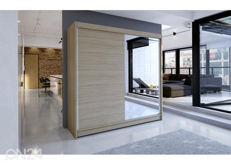 Liukuovikaappi kuvasuurennos