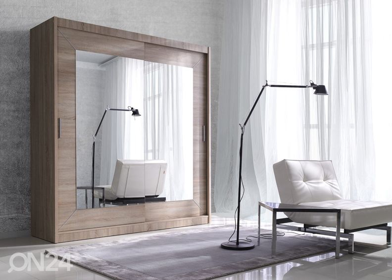 Liukuovikaappi Alfa 200 cm kuvasuurennos