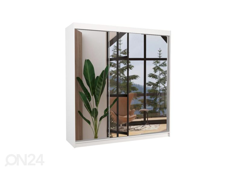 Liukuovikaappi Aura 200 cm kuvasuurennos