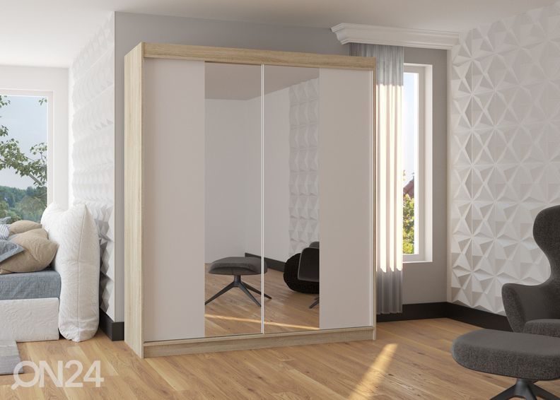 Liukuovikaappi Baldwin 180 cm kuvasuurennos