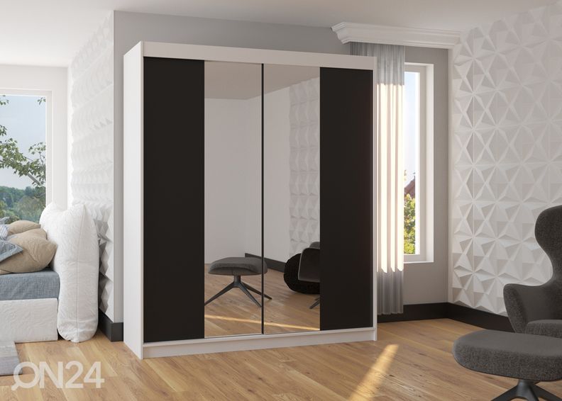 Liukuovikaappi Baldwin 180 cm kuvasuurennos