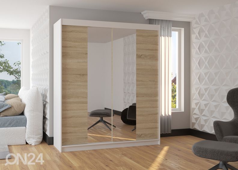 Liukuovikaappi Baldwin 180 cm kuvasuurennos