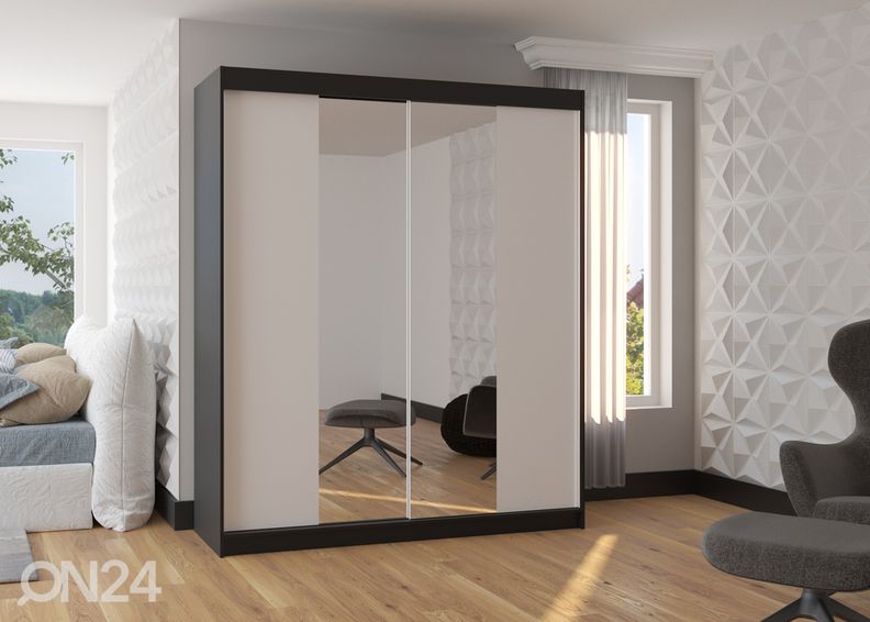 Liukuovikaappi Baldwin 180 cm kuvasuurennos