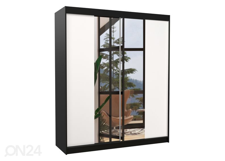 Liukuovikaappi Baldwin 180 cm kuvasuurennos