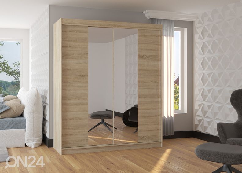 Liukuovikaappi Baldwin 180 cm kuvasuurennos