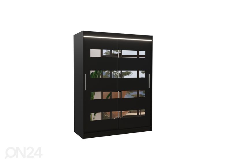 Liukuovikaappi Ballwin 150 cm + LED kuvasuurennos