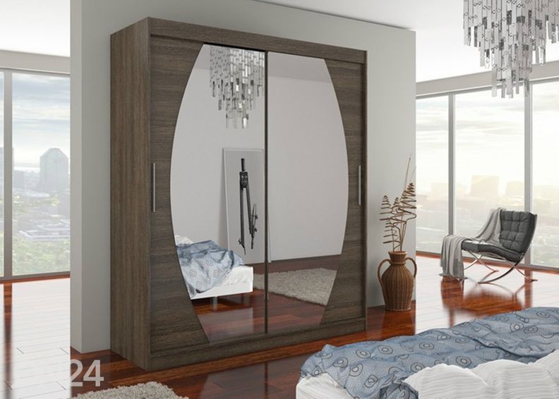 Liukuovikaappi Ballwin I 180 cm kuvasuurennos