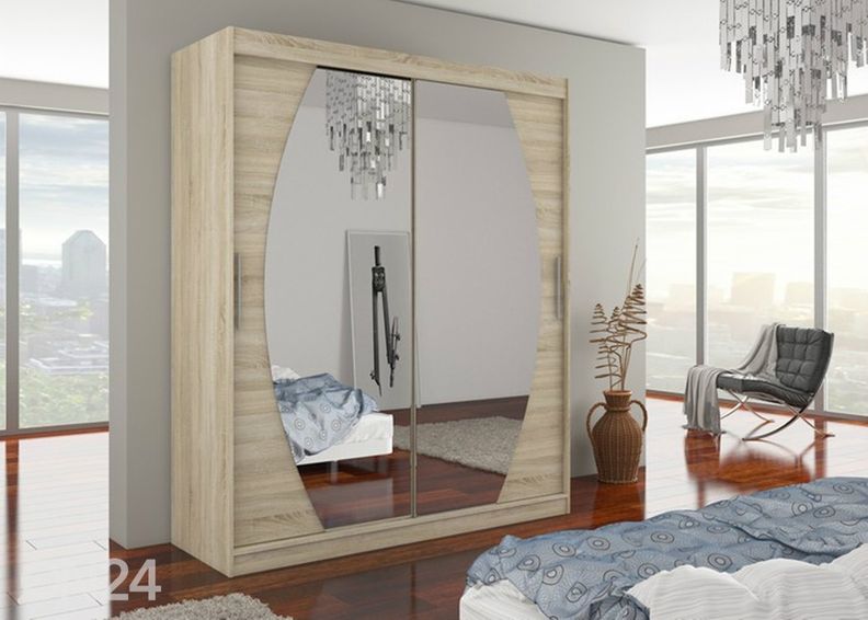 Liukuovikaappi Ballwin I 180 cm kuvasuurennos