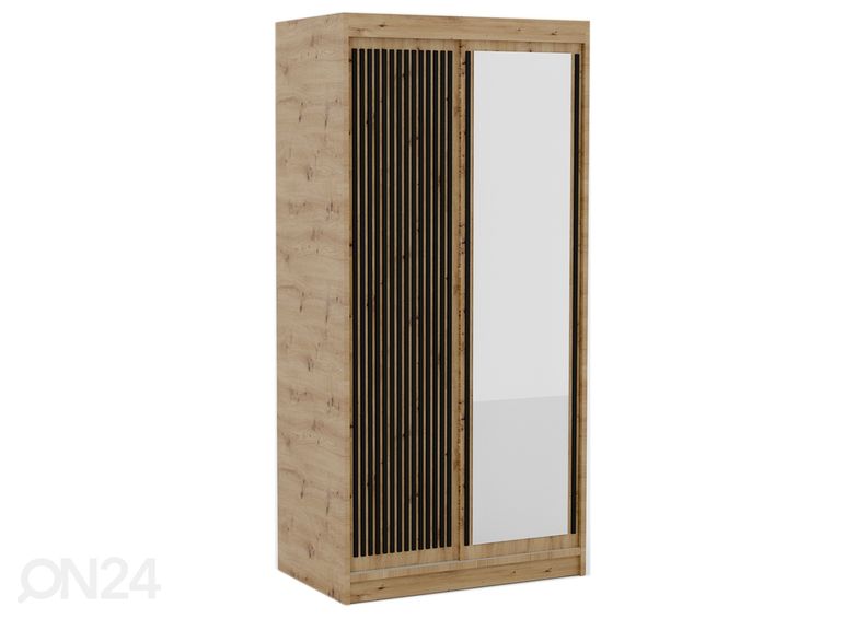 Liukuovikaappi Bao 100 cm kuvasuurennos