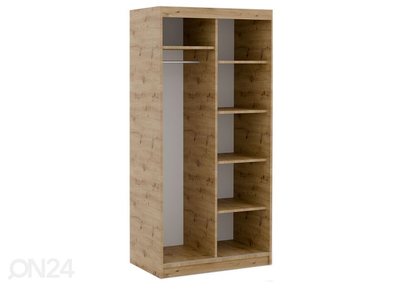 Liukuovikaappi Bao 100 cm kuvasuurennos